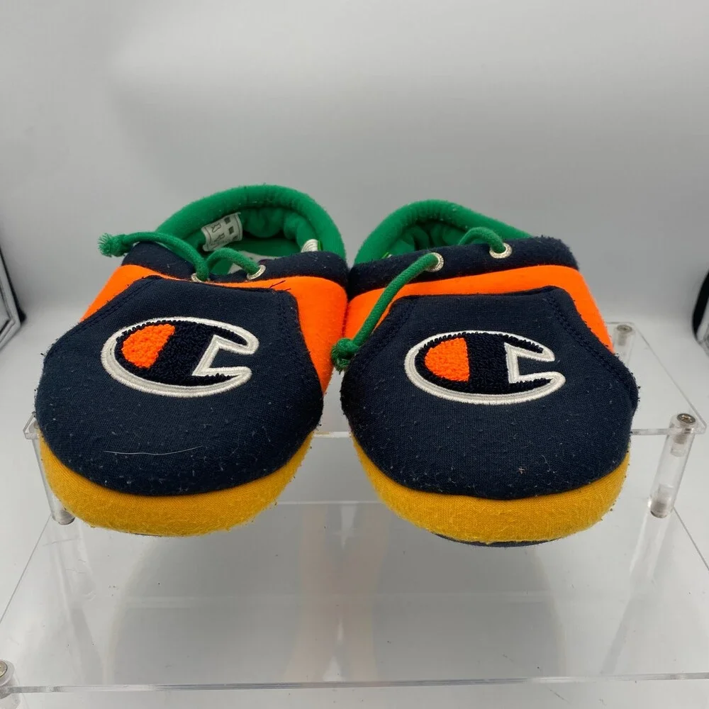 Champion Unisex Kids US 3P University Slippers Multicolor Faux Fur Slip On Shoes